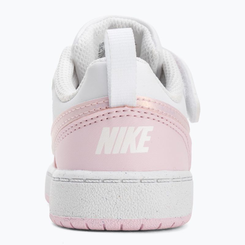 Детски обувки Nike Court Borough Low Recraft white/pink foam 6