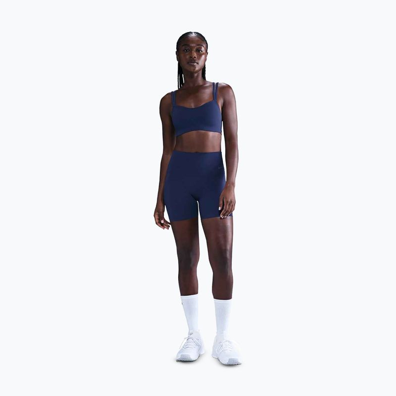 Спортен сутиен Nike Zenvy Strappy Training Bra midnight navy/white 2