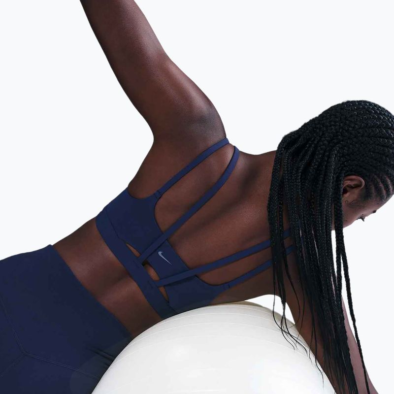 Спортен сутиен Nike Zenvy Strappy Training Bra midnight navy/white 5