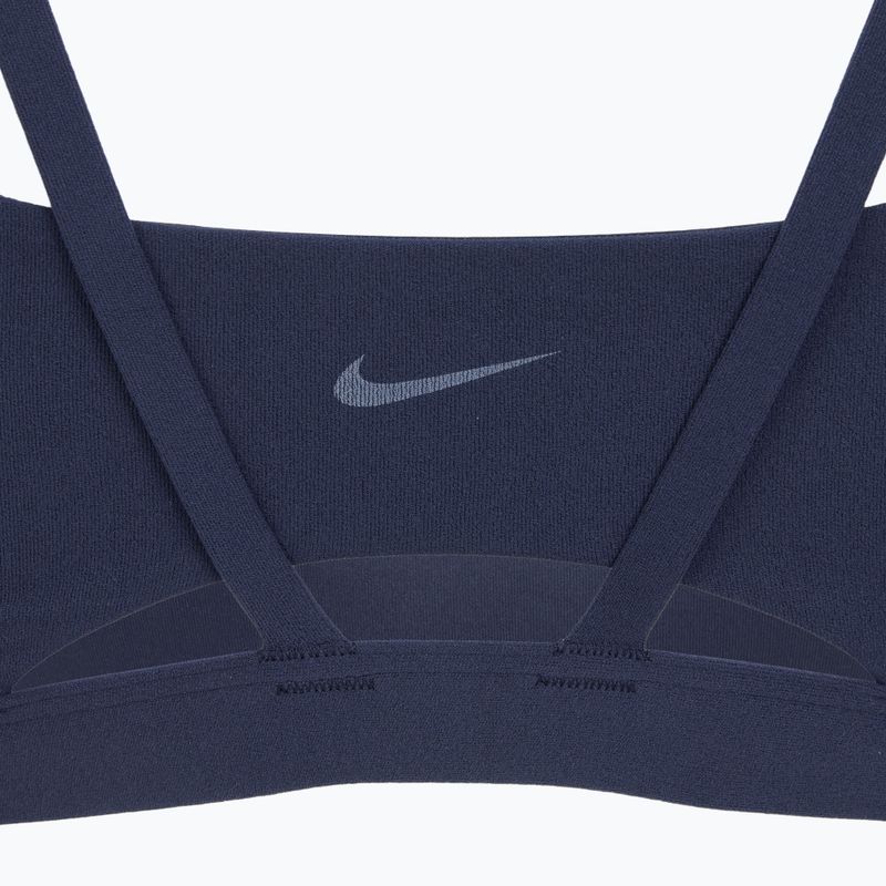 Спортен сутиен Nike Zenvy Strappy Training Bra midnight navy/white 8