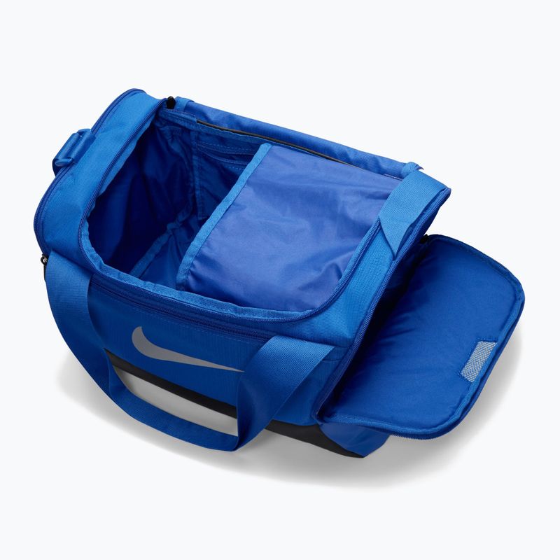 Чанта за тренировки Nike Brasilia 9.5 Duffle 25 l game royal/black/metallic silver 3