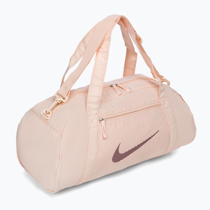 Тренировъчна чанта Nike Gym Club 24 л guava ice/guava ice/night maroon 2