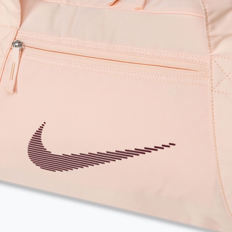 Тренировъчна чанта Nike Gym Club 24 л guava ice/guava ice/night maroon 4