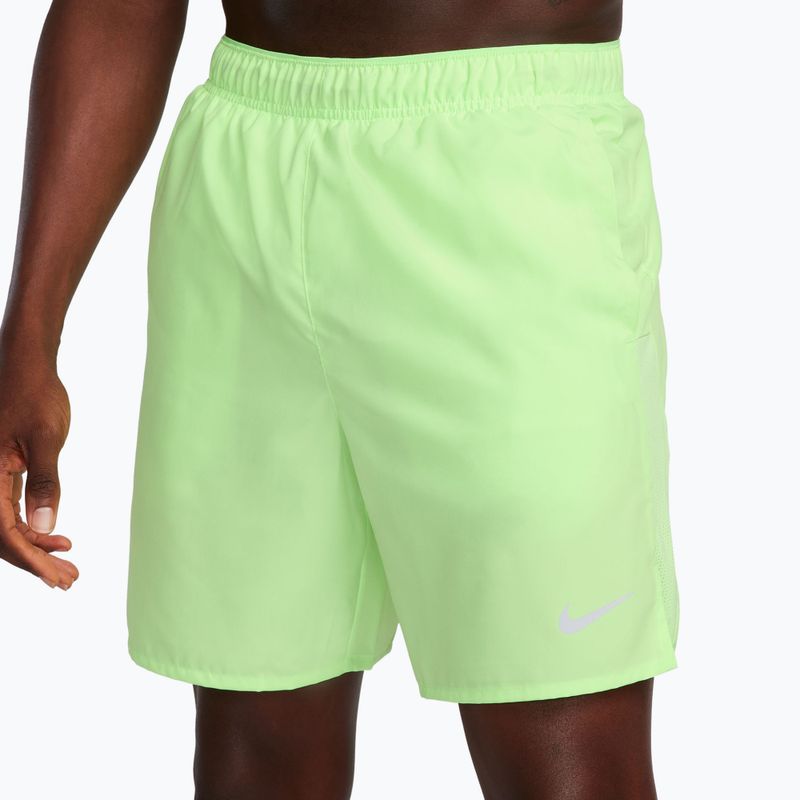 Mъжки шорти Nike Dri-Fit Challenger 7” Brief-Lined lime blast/lime blast 4