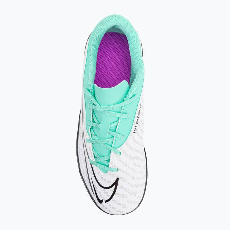 Детски футболни обувки Nike JR Phantom GX Club TF hyper turquoise/fuchsia dream/white/black 6