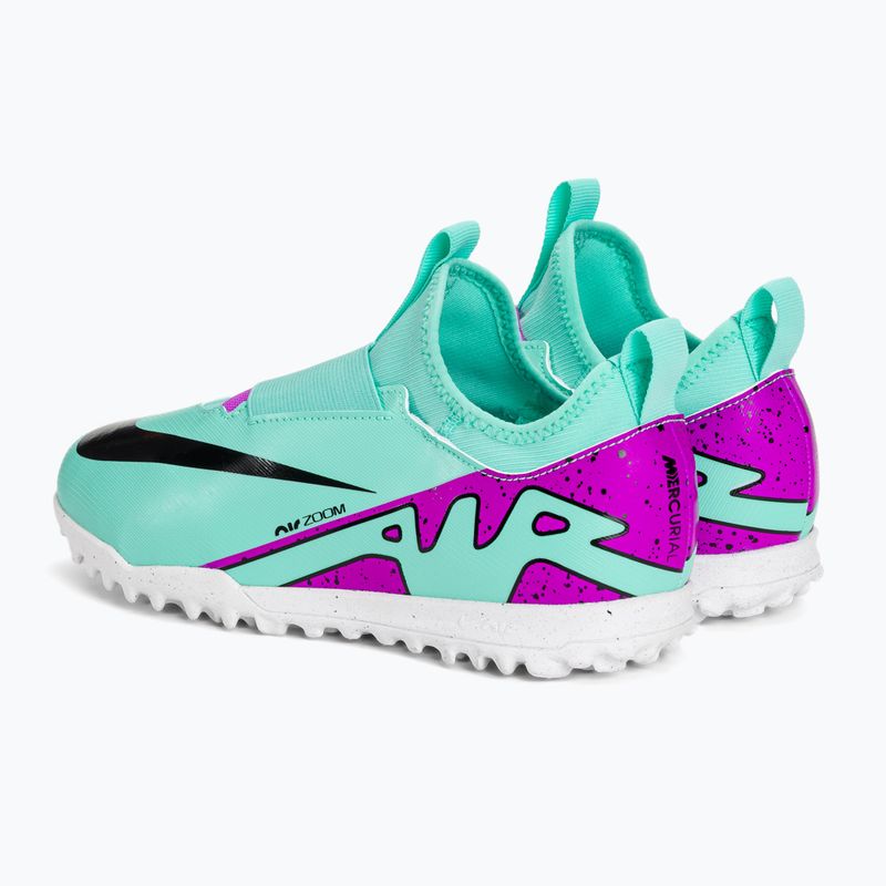 Детски футболни обувки Nike Jr Mercurial Vapor 15 Academy TF hyper turquoise/black/ white/fuchsia dream 3
