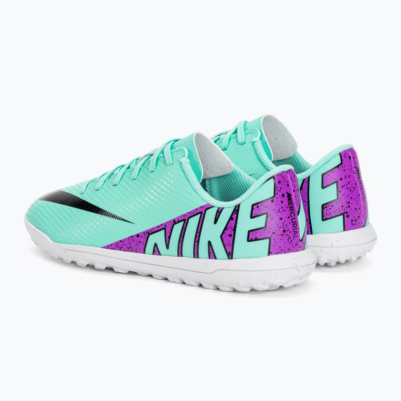 Детски футболни обувки Nike Jr Mercurial Vapor 15 Club TF hyper turquoise/black/ white/fuchsia dream 3