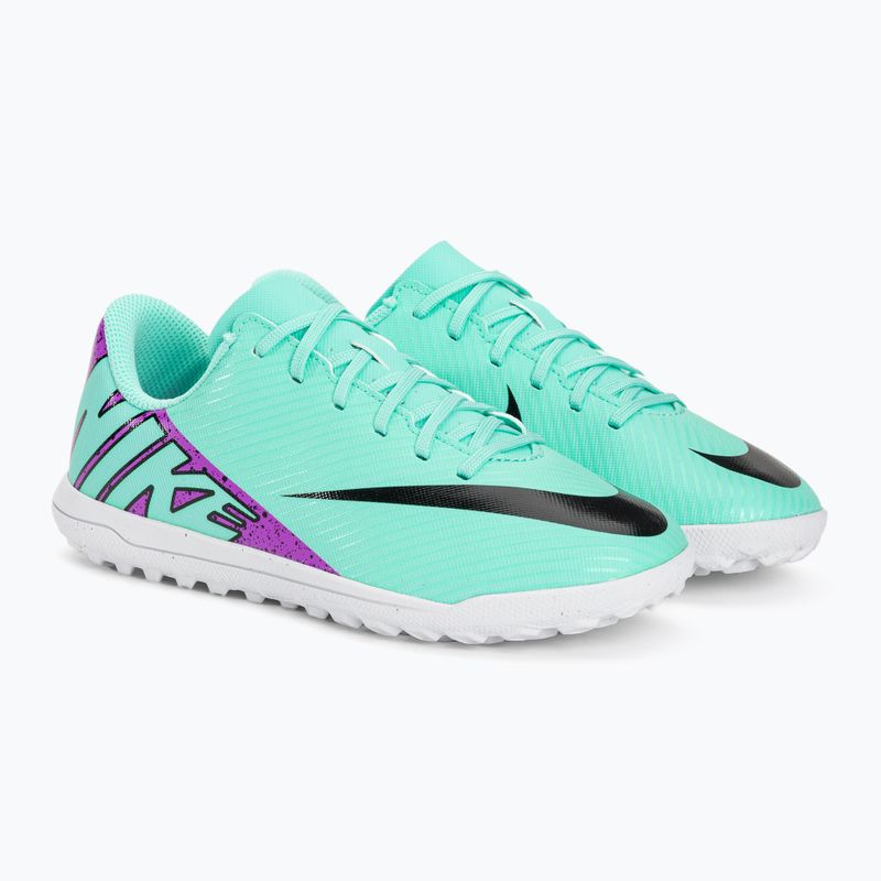 Детски футболни обувки Nike Jr Mercurial Vapor 15 Club TF hyper turquoise/black/ white/fuchsia dream 4