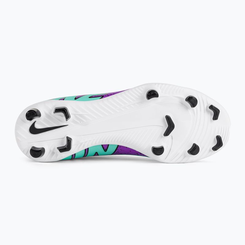 Детски футболни обувки Nike Jr Mercurial Superfly 9 Club FG/MG hyper turquoise/black/ white/fuchsia dream 5