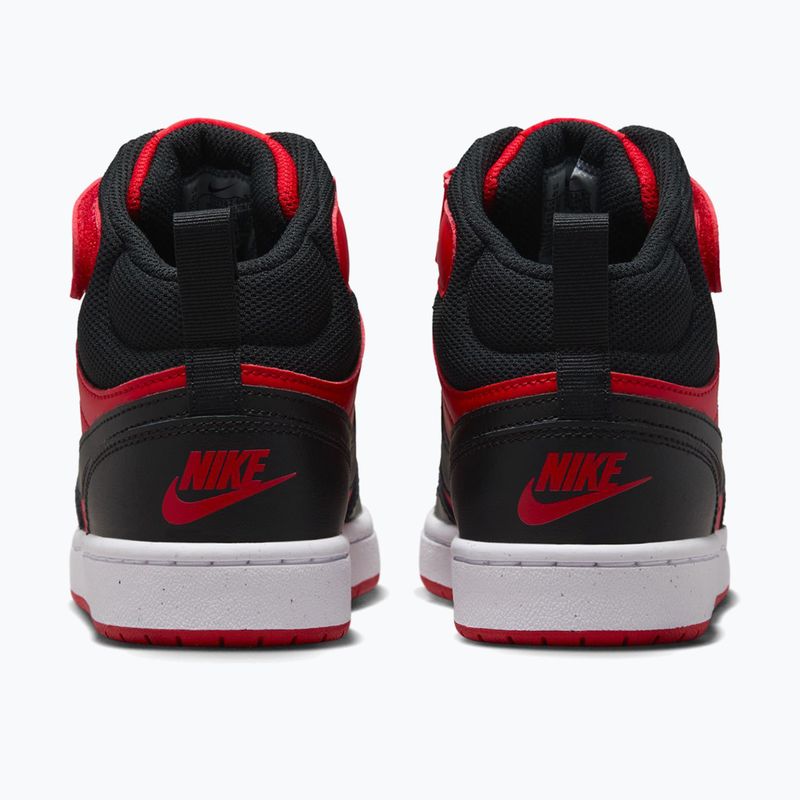 Детски обувки Nike Court Borough Mid 2 university red/white/black 4