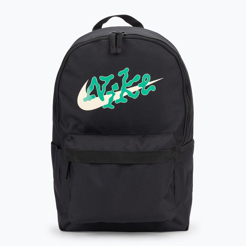Раница Nike Heritage 25 l black/stadium green