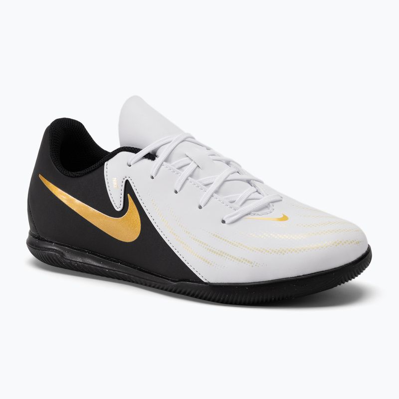 Футболни обувки Nike Phantom GX II Club IC white/metallic gold coin/black