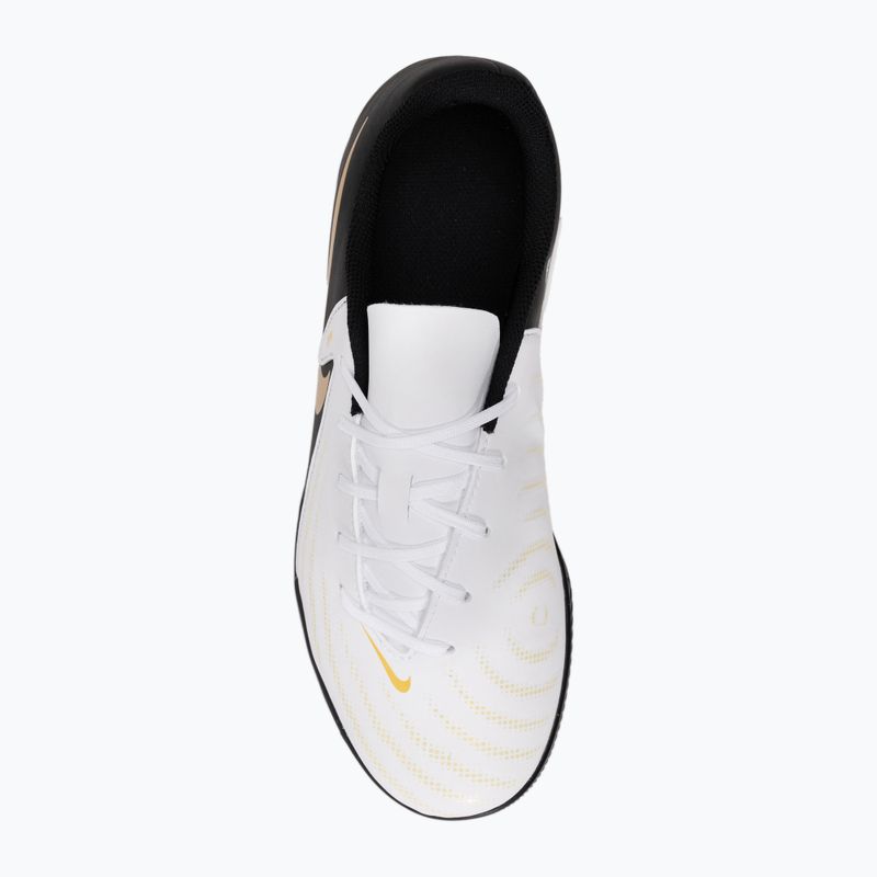 Футболни обувки Nike Phantom GX II Club IC white/metallic gold coin/black 5