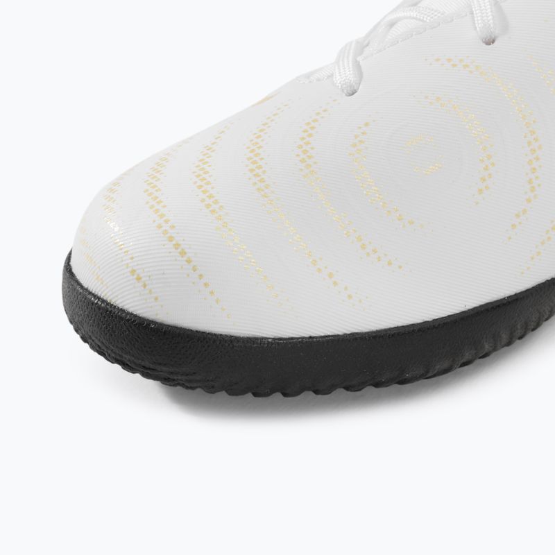 Детски футболни обувки Nike Phantom GX II Academy IC white/metallic gold coin/black 7