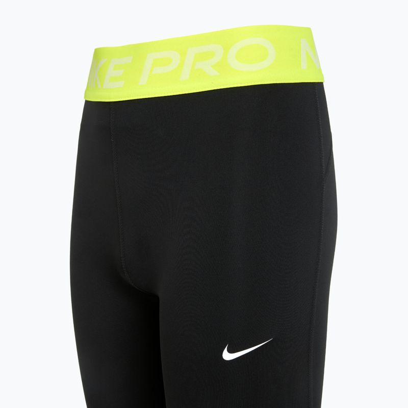 Детски клин Nike Pro Dri-FIT comet black/volt/white 8