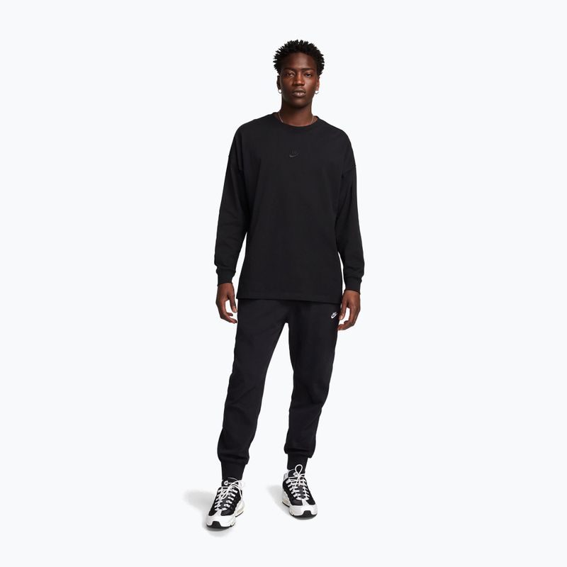 Mъжки панталони Nike Club Knit black/white 2