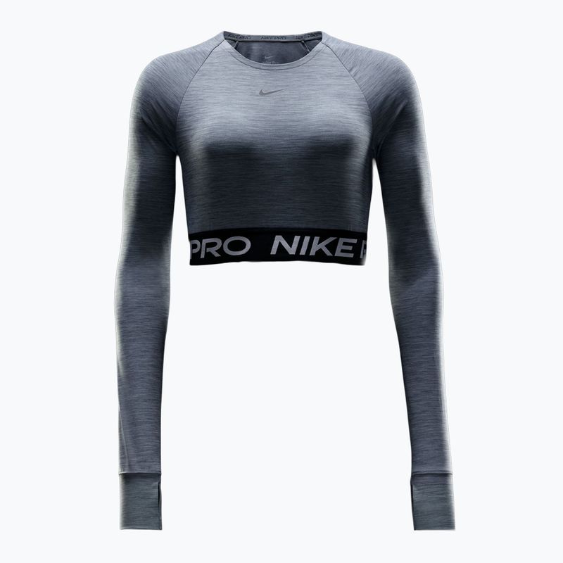 Дамски топ с дълъг ръкав за тренировка Nike Pro 365 Dri-Fit smoke grey/heather 7