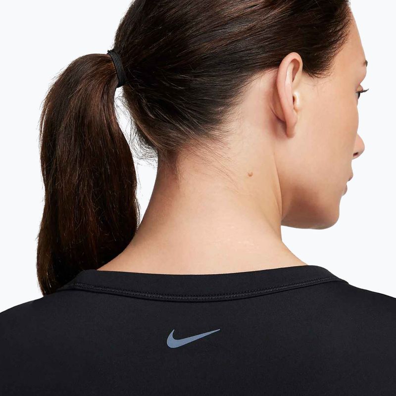 Дамска тениска за тренировка Nike One Fitted Dri-Fit Cropped Top black 5