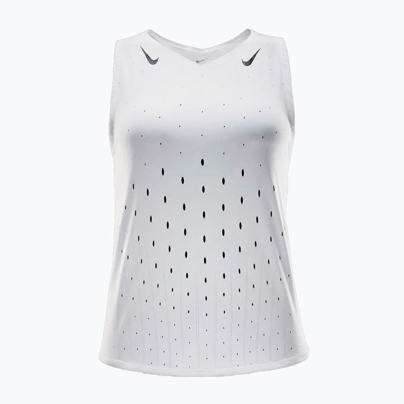 Дамски анцуг Nike AeroSwift Dri-Fit ADV бяло / черно / черно за бягане