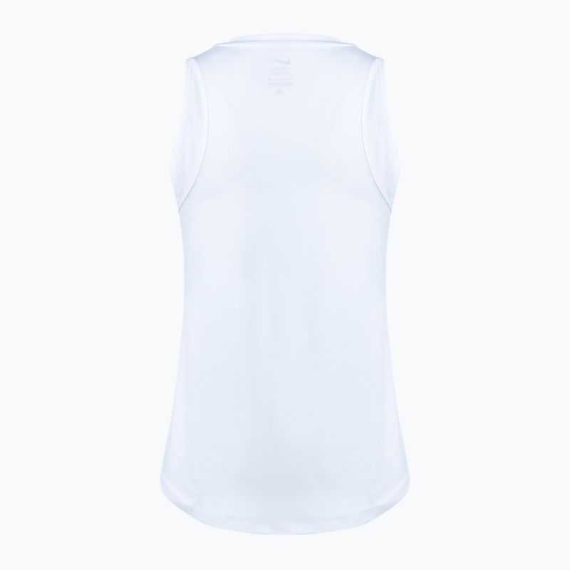 Дамски тренировъчен потник Nike One Classic Dri-Fit white/black 2