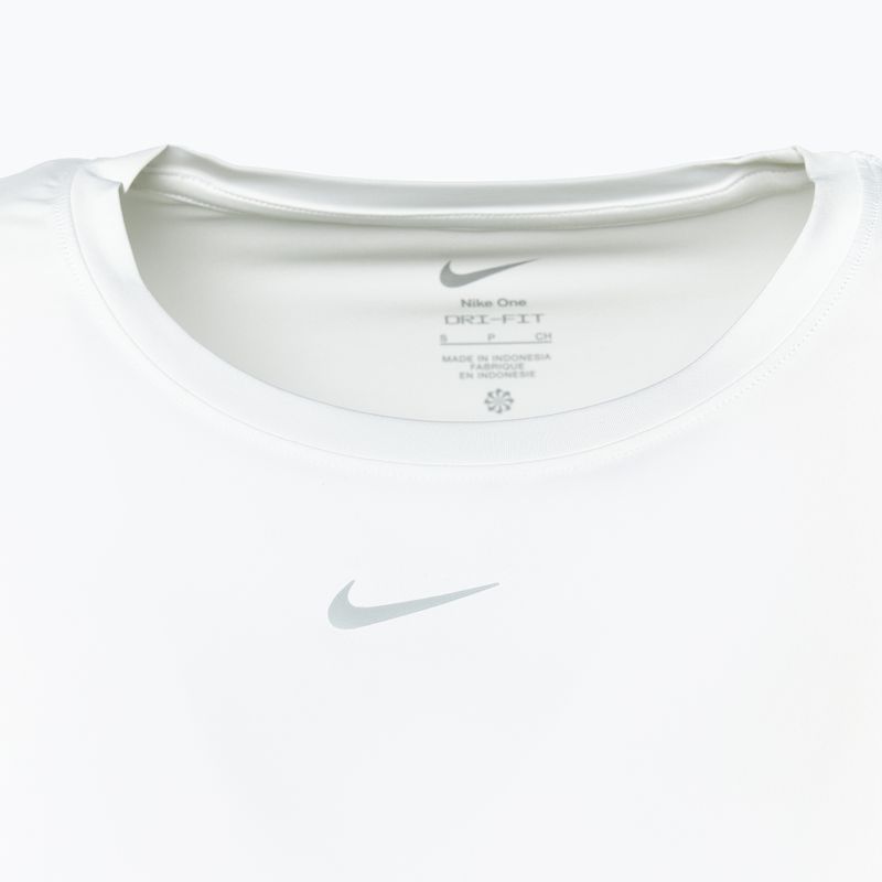 Дамска тениска Nike One Classic Dri-Fit white/black 3