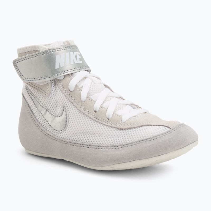 Детски обувки за борба Nike Speedsweep VII бяло/металическо сребро