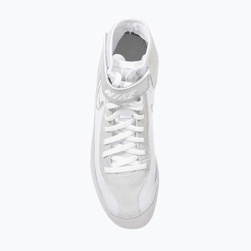 Детски обувки за борба Nike Speedsweep VII бяло/металическо сребро 11