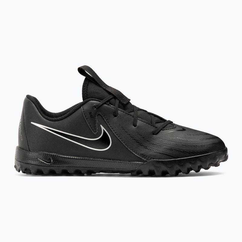 Детски футболни обувки Nike Phantom GX II Academy TF Junior black/black 2