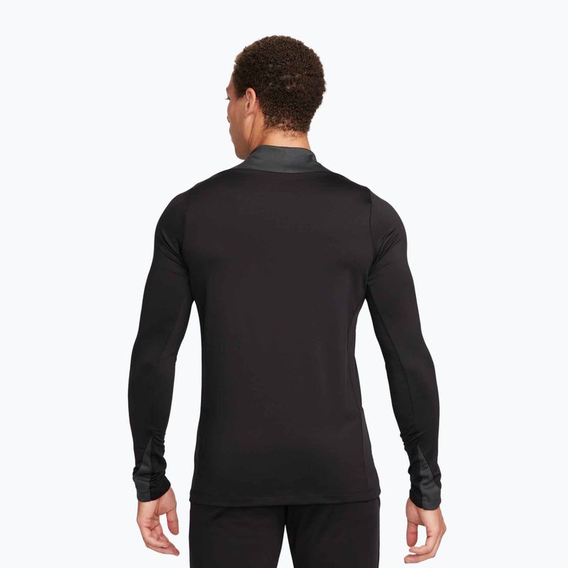 Мъжка футболна блуза с дълъг ръкав Nike Strike Dri-Fit 1/2 Zip Drill Top black/anthracite/white 3