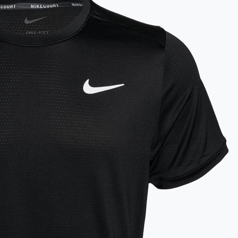 Мъжка тениска Nike Court Dri-Fit Advantage Tennis Polo Shirt black/white 3