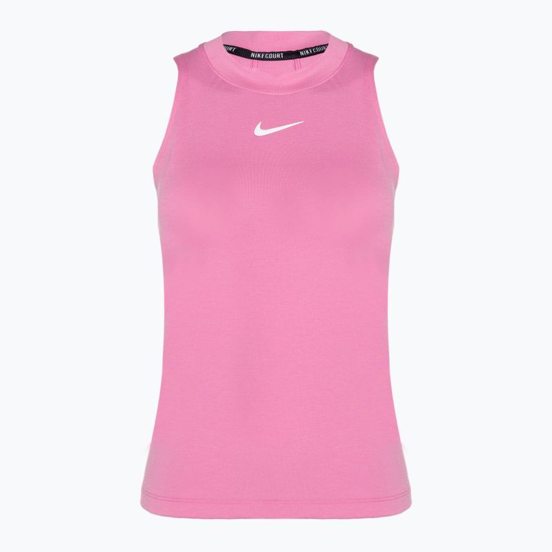 Дамски потник за колоездене Nike Court Dri-Fit Advantage Tank playful pink/white