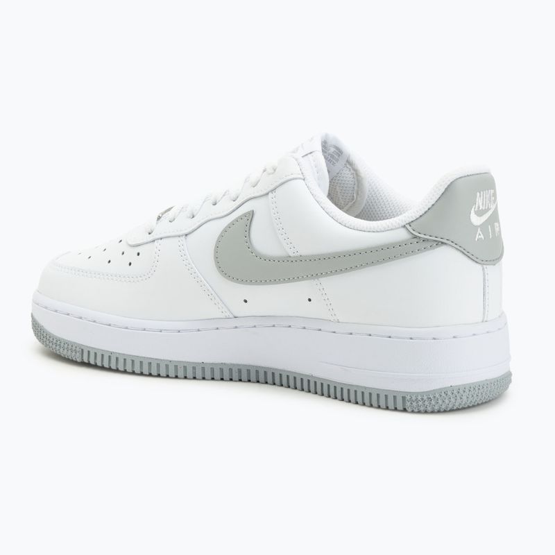 Мъжки обувки Nike Air Force 1 '07 white/white/light smoke grey 3