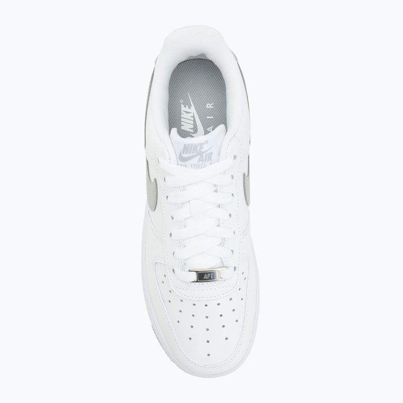 Мъжки обувки Nike Air Force 1 '07 white/white/light smoke grey 5