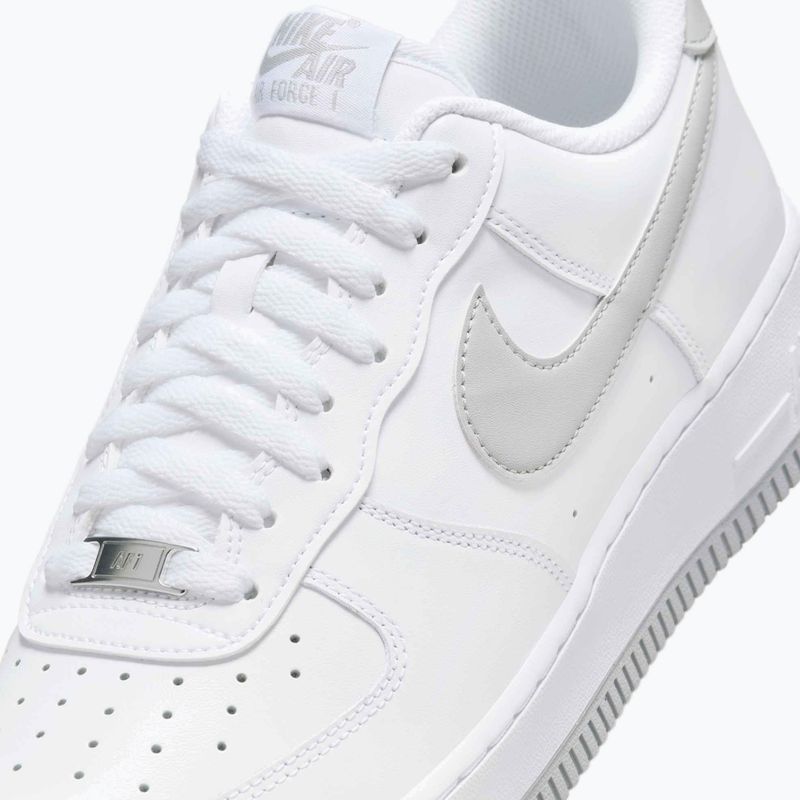 Мъжки обувки Nike Air Force 1 '07 white/white/light smoke grey 8