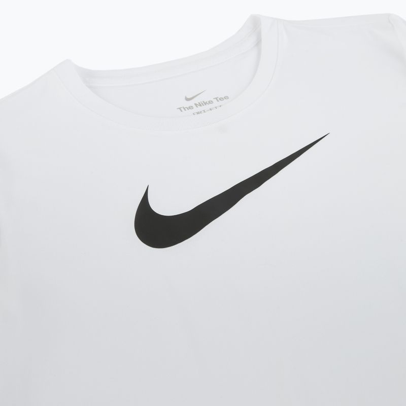 Дамска тениска за тренировка Nike Dri-Fit white/black 7