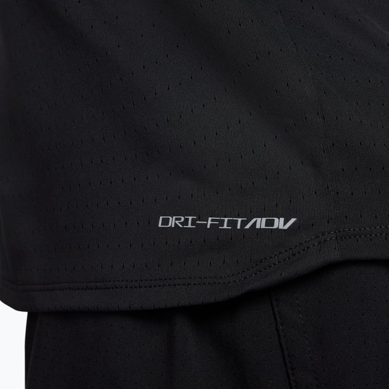 Мъжка тениска за бягане Nike AeroSwift Dri-Fit ADV black/summit white 6