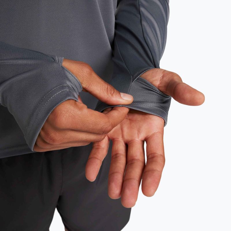 Мъжки суитшърт за бягане Nike Pacer Dri-Fit 1/2 Zip grey 5