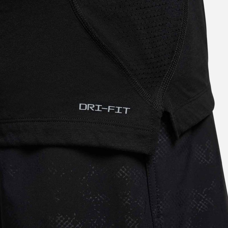 Мъжка тениска за тренировка Nike Flex Rep Dri-Fit black/white 7
