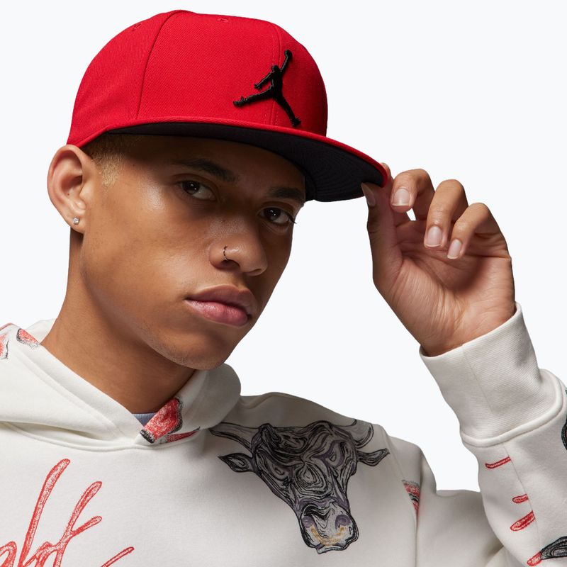 Шапка с козирка Nike Jordan Jumpman Pro gym red/black/black 3