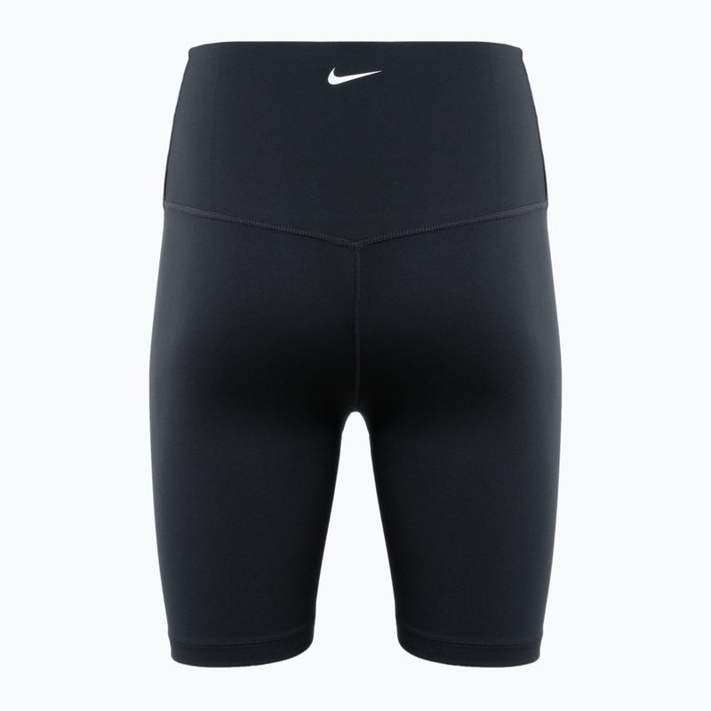 Дамски къси панталони Nike One High-Waisted Biker black/sail 2