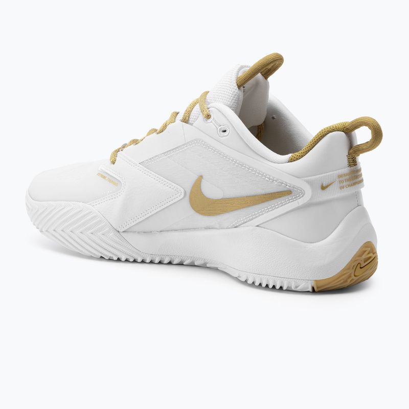 Волейболни обувки Nike Zoom Hyperace 3 white/mtlc gold-photon dust 3