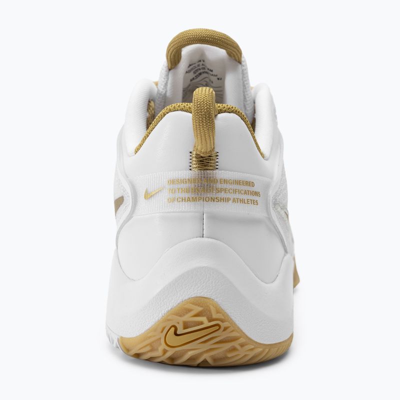 Волейболни обувки Nike Zoom Hyperace 3 white/mtlc gold-photon dust 6