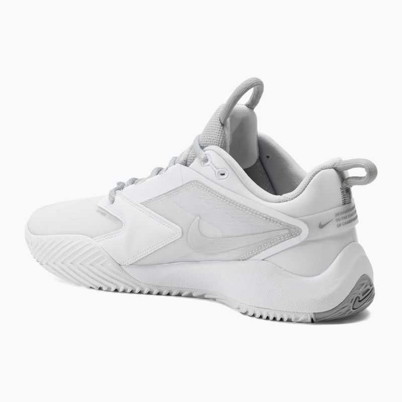 Волейболни обувки Nike Zoom Hyperace 3 photon dust/mtlc silver-white 3