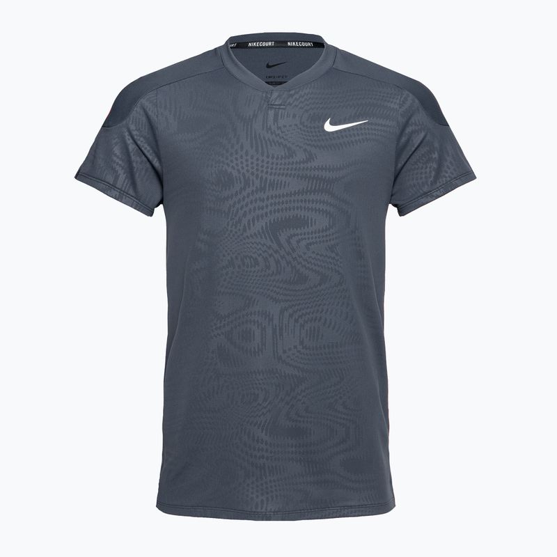 Мъжка фланелка за тенис Nike Court Dri-Fit Slam blue/white