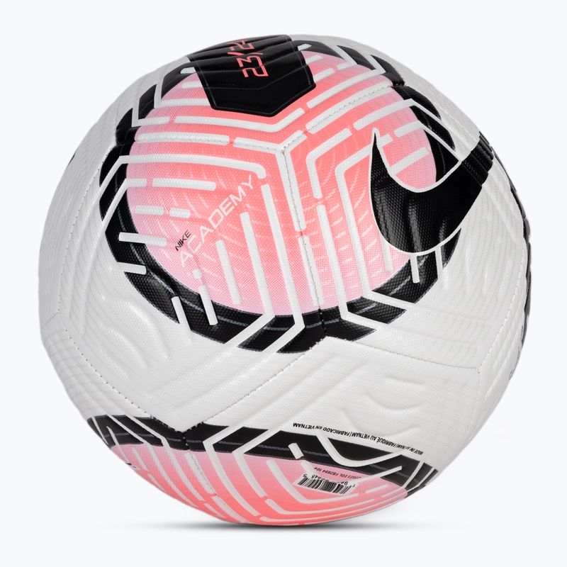 Футболна топка Nike Academy white/sunset pulse/black размер 4 2