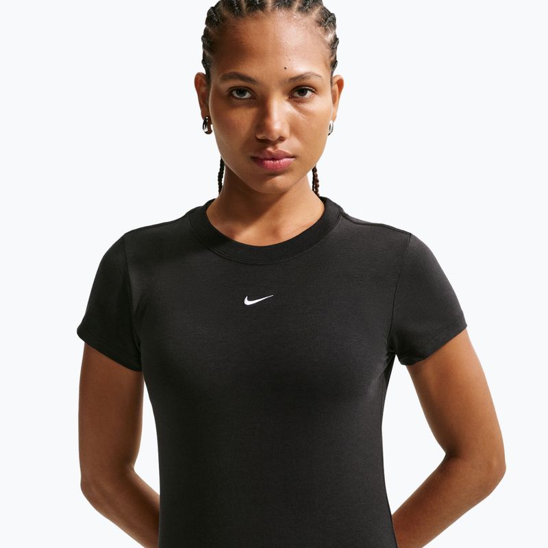 Дамска тениска Nike Sportswear Chill Knit black/white 4
