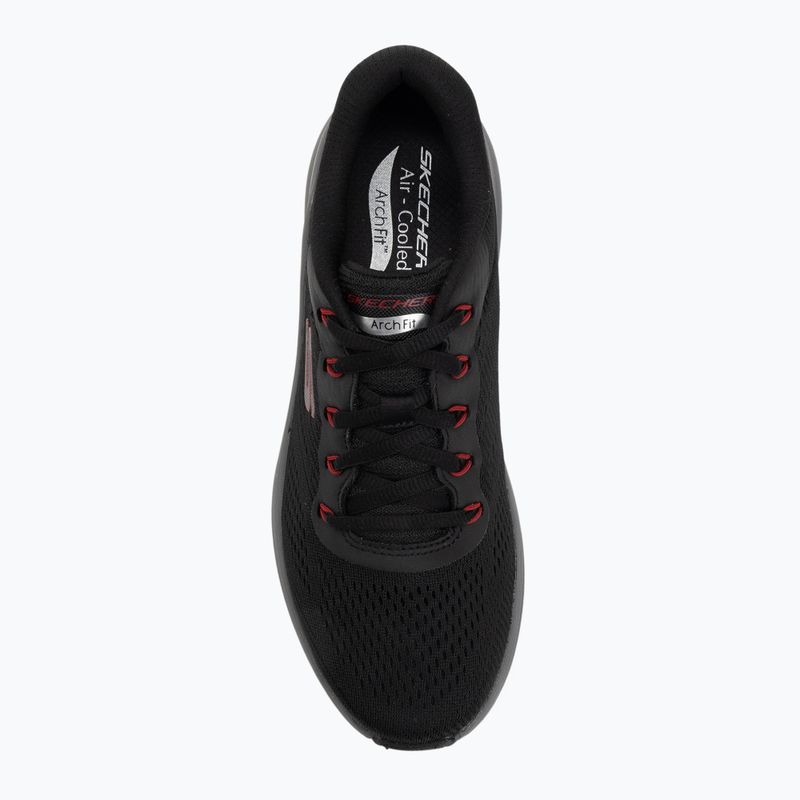 Мъжки обувки SKECHERS Arch Fit 2.0 black/red 5