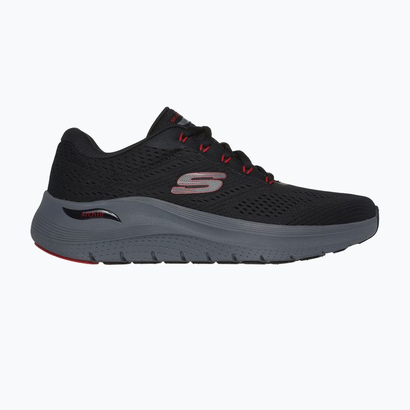 Мъжки обувки SKECHERS Arch Fit 2.0 black/red 9