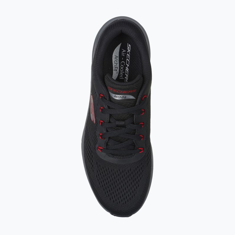 Мъжки обувки SKECHERS Arch Fit 2.0 black/red 11