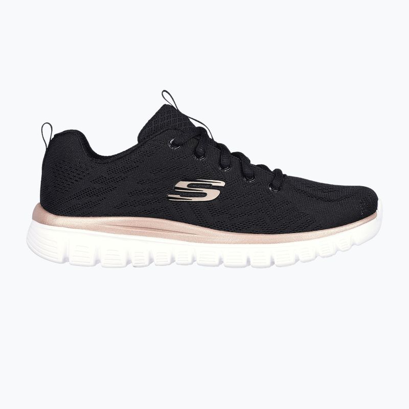Дамски обувки SKECHERS Graceful Get Connected black/gold 9